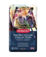Zestaw Watercolour Collection Derwent - 12 szt. - op. metalowe